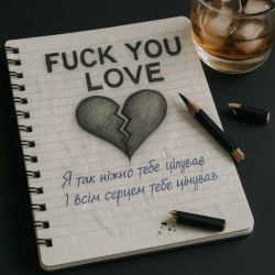Обкладинка треку: FUCK YOU LOVE Обкладинка: FUCK YOU LOVE